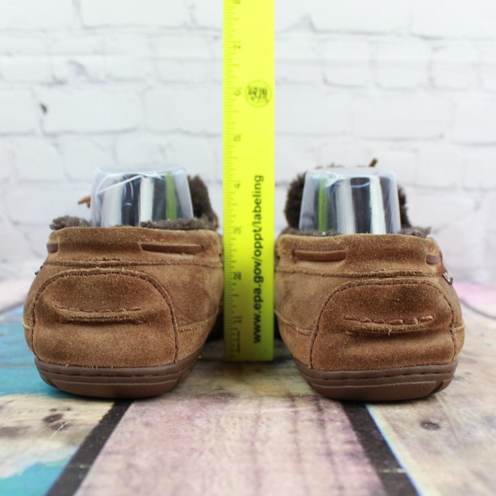 LL BEAN Lined Wicked Good Mocs Slippers Size 10 M - Picture 8 of 9